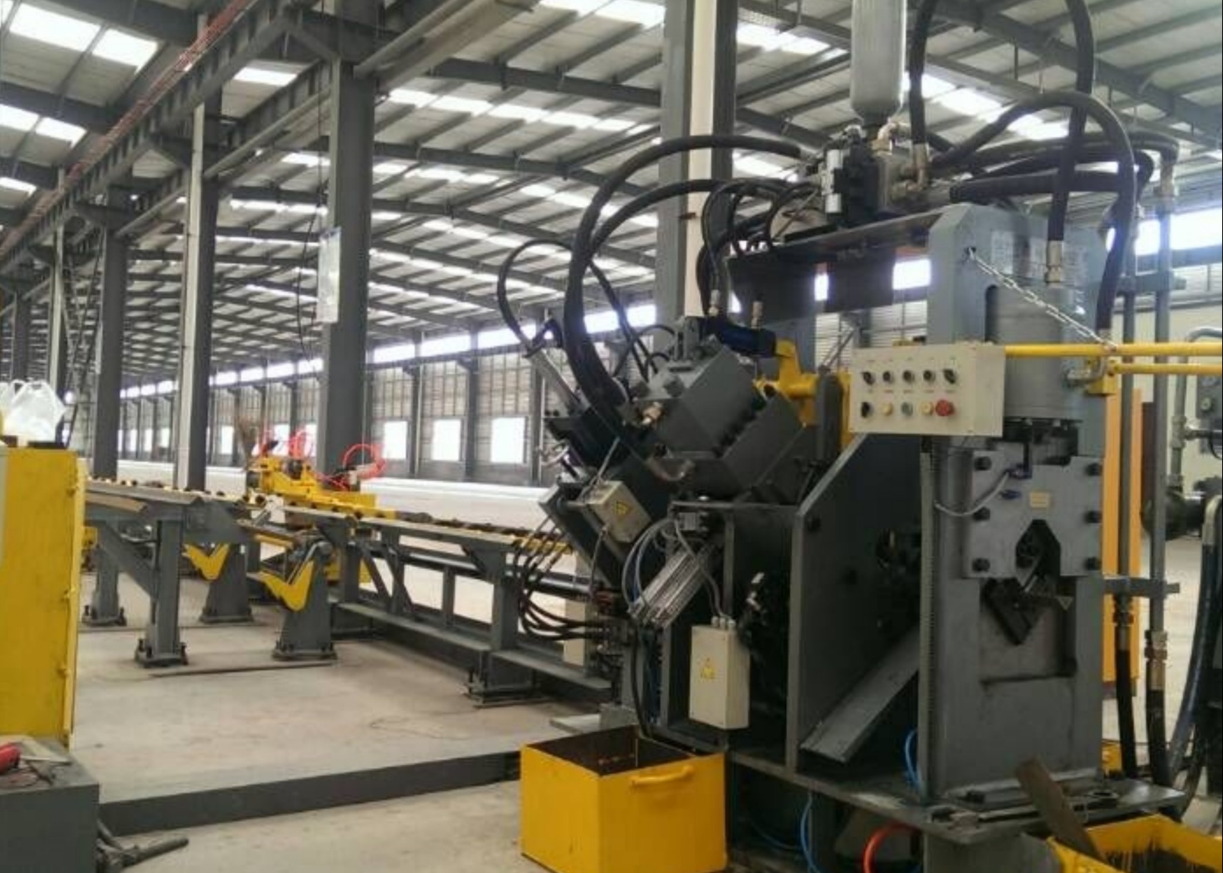 Steel Structure Alignment Machine Substation Structure Manufacturing Automatic Cnc Angle Steel Punching ...