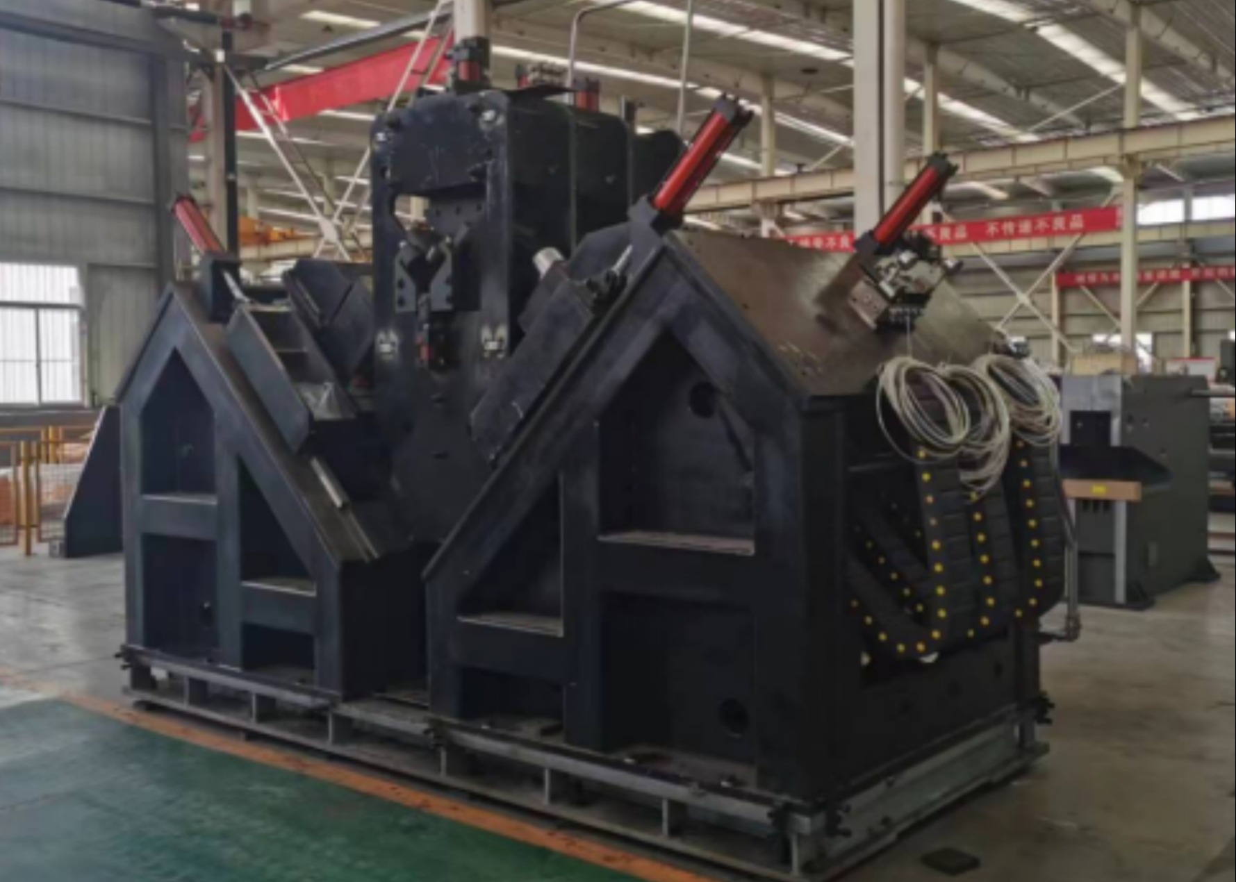 Telecom Tower Manufacturing CNC Angle Tower Production Line Substation ...