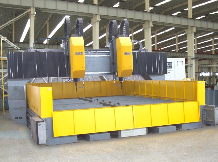 Movable CNC Gantry Drilling Machine Convenient Operation For Large Metal Plate