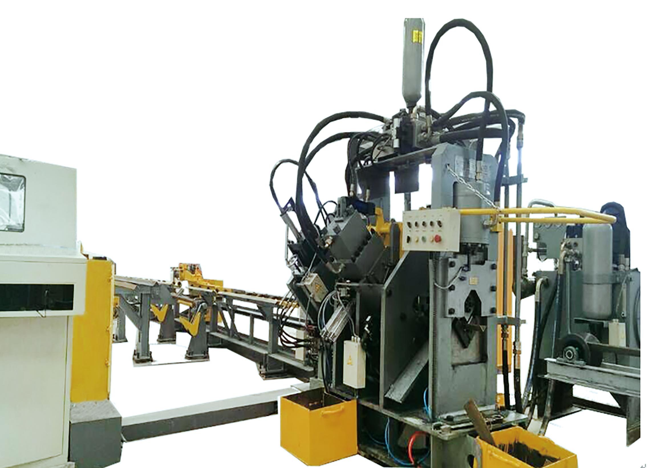Hot Sale High Speed CNC Angle Punching, Marking and Single-Blade Cutting Machine Line for Telecommunication Tower