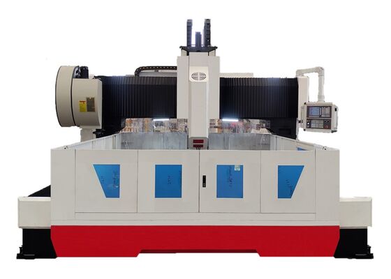 2x37kW Servo Spindle Motor Power CNC Metal Drilling Marking Machine 300mm Thickness