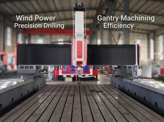 Applicable To Wind Power Generation Industry CNC Gantry Drilling Machine Model PHD4080