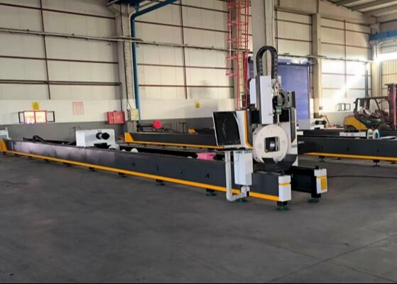 380V/50Hz Power Supply CNC Laser Tube Cutting Machine 300mm X Axis Itinerary