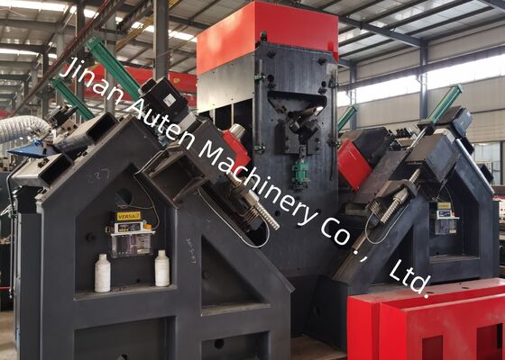 High Precision CNC Angle Drilling Marking Machine Line With Air Cooling And Servo Control