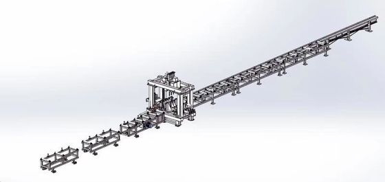 China Manufacture High Speed H U I Beam Channel Drilling Machine Line with High Production Efficien